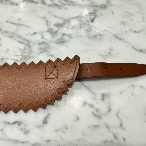 Salvatore Ferragamo Wide Leather Belt - Size 75 - Brand New - Picture 10 of 11